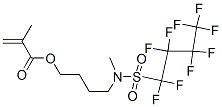 CAS#: 67906-39-2, 4-[Methyl[(Nonafluorobutyl)Sulphonyl]Amino]Butyl Methacrylate