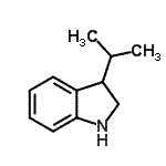 CAS 登录号：67932-69-8， 3-异丙基吲哚啉