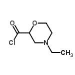 CAS 登录号：679806-51-0， 4-乙基吗啉-2-甲酰氯