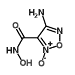CAS#: 679817-54-0, 4-Amino-N-hydroxy-1,2,5-oxadiazole-3-carboxamide 2-oxide