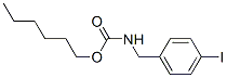 CAS 登录号：67987-35-3， N-(对碘苄基)氨基甲酸己酯