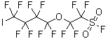 CAS 登录号：67990-76-5， 1,1,2,2-四氟-2-(1,1,2,2,3,3,4,4-八氟-4-碘丁氧基)-乙烷磺酰氟