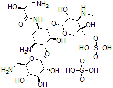 CAS#: 68000-78-2, Isepamicinsulfate