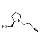 CAS 登录号：680223-70-5， 3-[(2R)-2-(羟基甲基)-1-吡咯烷基]丙腈