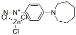CAS#: 68025-48-9, 4-(Hexahydro-1H-Azepin-1-Yl)Benzenediazonium Trichlorozincate