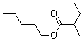 CAS 登录号：68039-26-9， 2-甲基丁酸戊酯