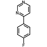 CAS 登录号：68049-19-4， 4-(4-氟苯基)嘧啶