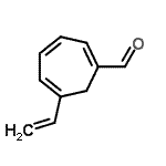 CAS 登录号：68050-88-4， 6-乙烯基-1,3,5-环庚三烯-1-甲醛