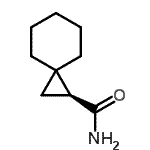 CAS 登录号：680619-58-3， (1S)-螺[2.5]辛烷-1-甲酰胺