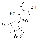 CAS 登录号：68072-84-4， 1-[2,3-二甲基-2-(2-甲基丁-3-烯-2-基)-3-呋喃基]-3,5-二羟基-4-甲氧基-己烷-2-酮