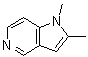 CAS 登录号：680859-99-8， 1,2-二甲基吡咯并[3,2-c]吡啶