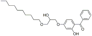 CAS#: 68092-49-9, 2-Hydroxy-4-(2-hydroxy-3-decyloxypropoxy)benzophenone