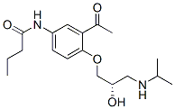 CAS 登录号：68107-82-4， (-)-醋丁洛尔