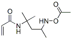 CAS 登录号：68109-74-0， O-乙酰基-N-[3-(丙烯酰氨基)-1,3-二甲基丁基]羟胺