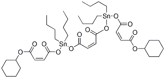 CAS 登录号:68109-86-4, (Z,Z,Z)-6,6,13,13-四丁基-4,8,11,15-四氧代-5,7,12,14-四氧杂-6,13-二锡杂十八碳-2,9,16-三烯二酸二环己基酯
