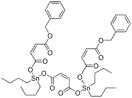 CAS 登录号:68109-87-5, (Z,Z,Z)-6,6,13,13-四丁基-4,8,11,15-四氧代-5,7,12,14-四氧杂-6,13-二锡杂十八碳-2,9,16-三烯二酸二苄基酯