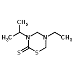 CAS 登录号：681218-23-5， 5-乙基-3-异丙基-1,3,5-噻二嗪烷-2-硫酮