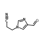 CAS 登录号：681235-10-9， 3-(4-甲酰基-1H-咪唑-1-基)丙腈