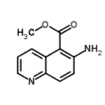 CAS 登录号：681246-33-3， 甲基6-氨基-5-喹啉羧酸酯