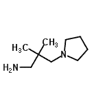 CAS 登录号：681247-27-8， 2,2-二甲基-3-(1-吡咯烷基)-1-丙胺