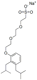 CAS#: 68132-81-0, Sodium 2-[2-[2-[Bis(2-Methylpropyl)Phenoxy]Ethoxy]Ethoxy]Ethanesulphonate