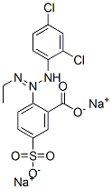 CAS 登录号：68133-31-3， 2-[3-(2,4-二氯苯基)-1-乙基三氮烯-2-基]-5-磺酸基苯甲酸二钠