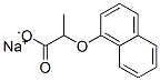 CAS#: 68141-10-6, 2-(1-Naphthalenyloxy)Propanoic Acid Sodium Salt