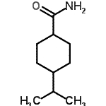 CAS 登录号：681448-30-6， 4-异丙基环己烷甲酰胺