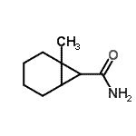 CAS 登录号：681453-18-9， 1-甲基双环[4.1.0]庚烷-7-甲酰胺