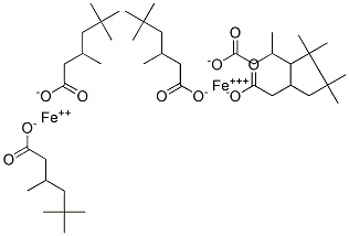 CAS#: 68201-82-1, 3,5,5-Trimethylhexanoic Acid, Iron(2+) Iron(3+) Salt