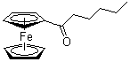 CAS 登录号：68209-67-6， (1-氧代己基)-二茂铁