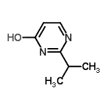 CAS 登录号：68210-25-3， 2-异丙基嘧啶-4-醇