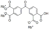 CAS#: 68226-89-1, Trirubidium Hydrogen 4,4'-Carbonylbisphthalate