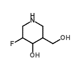 CAS 登录号：682331-19-7， 3-氟-5-(羟基甲基)-4-哌啶醇