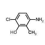 CAS 登录号：682352-59-6， 3-氨基-6-氯-2-甲基苯酚