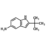 CAS 登录号：682357-49-9， 2-(2-甲基-2-丙基)-1H-吲哚-5-胺