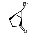 CAS 登录号：68241-76-9， (1R,5R,6S)-6-溴双环[3.1.0]己烷-2-酮