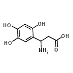CAS 登录号：682803-91-4， 3-氨基-3-(2,4,5-三羟基苯基)丙酸