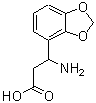 CAS#: 682803-97-0, 3-amino-3-(1,3-benzodioxol-4-yl)propanoic acid