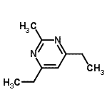 CAS 登录号：68290-87-9， 4,6-二乙基-2-甲基嘧啶