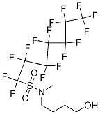 CAS 登录号:68298-89-5, 1,1,2,2,3,3,4,4,5,5,6,6,7,7,7-十五氟-N-(4-羟基丁基)-N-甲基庚烷-1-磺酰胺