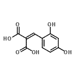 CAS 登录号：683214-07-5， (2,4-二羟基苄亚基)丙二酸
