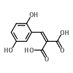 CAS 登录号：683214-15-5， (2,5-二羟基苄亚基)丙二酸