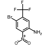 CAS 登录号：683241-86-3， 4-溴-2-硝基-5-(三氟甲基)苯胺