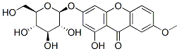 CAS#: 68325-59-7, 3-(beta-D-Glucopyranosyloxy)-1-Hydroxy-7-Methoxy-9H-Xanthen-9-One
