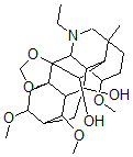 CAS#: 6836-10-8, 20-Ethyl-1alpha,14alpha,16beta-Trimethoxy-4-Methyl-7,8-[Methylenebis(Oxy)]Aconitane-6beta,10-Diol