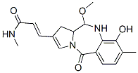 CAS 登录号：68373-95-5， (+)-N-甲基-3-(5,10,11,11alpha-四氢-9-羟基-11-甲氧基-8-甲基-5-氧代-1H-吡咯并[2,1-c][1,4]苯并二氮杂卓-2-基)丙烯酰胺