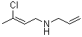 CAS 登录号：683769-64-4， (2Z)-N-烯丙基-3-氯-2-丁烯-1-胺