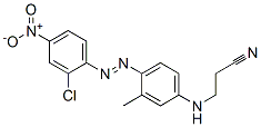 CAS 登录号：68391-51-5， 3-[[4-[(2-氯-4-硝基苯基)偶氮]-3-甲基苯基]氨基]丙腈