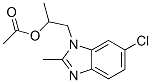 CAS#: 68391-56-0, 1-(6-Chloro-2-Methyl-1H-Benzimidazol-1-Yl)-2-Propanol Acetate